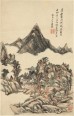 山水十二开册 | 清代/王原祁