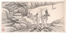 十二月令山水图册 | 清代/龚贤