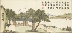 夏荷+夏槐八景图册 | 清代/戴衢亨