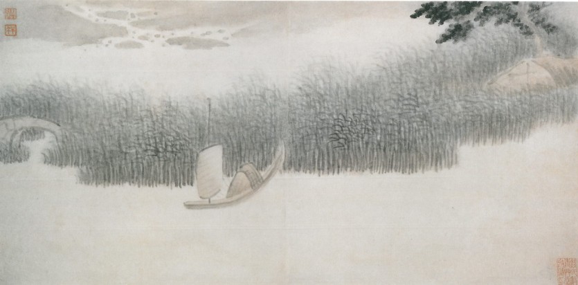 八景山水图 | 清代/龚贤