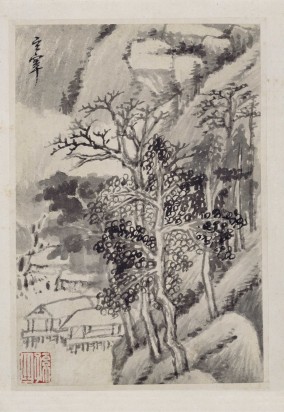 山水册 | 明代/董其昌