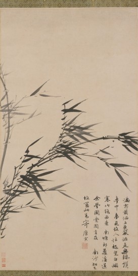 风竹图轴 | 明代/唐寅