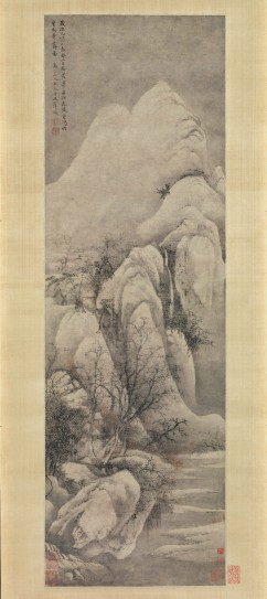 仿李成雪霁图轴 | 清代/王翚
