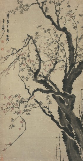 梅花图轴 | 清代/金农