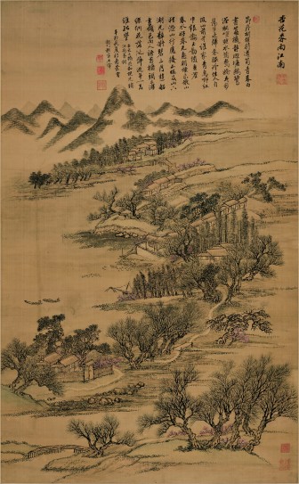 仿杏花春雨江南图轴 | 清代/王翬