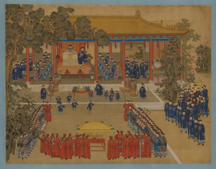 崇庆皇太后八旬万寿图轴 | 清代/佚名