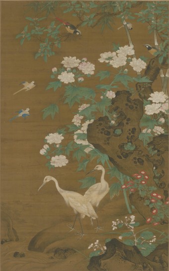 花鸟图轴 | 明代/佚名