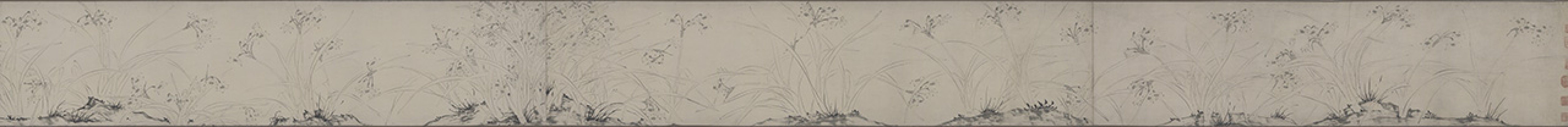 仿赵孟坚水仙图卷 | 明代/陆治