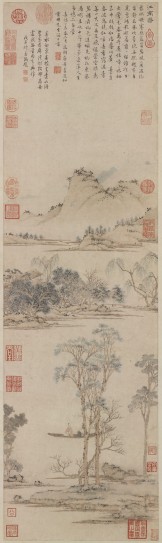 江南春图轴 | 明代/文徵明