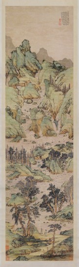 万壑争流图轴 | 明代/文徵明