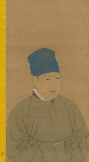 赵桓半身像轴 | 明代/佚名