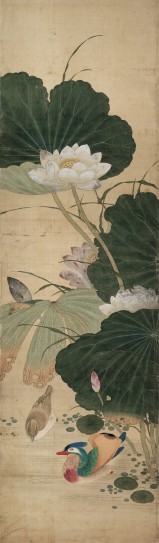 四季花鸟图屏之五 | 清代/陈枚