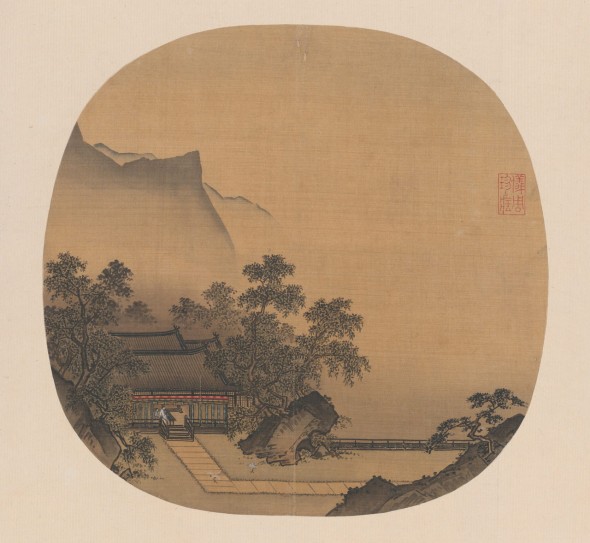 深堂琴趣图页 | 宋代/佚名
