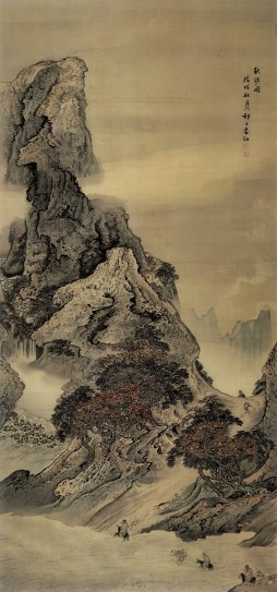 秋涉图轴 | 清代/袁江
