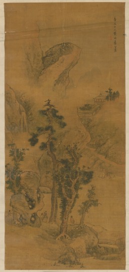 山水图轴 | 清代/苏宜