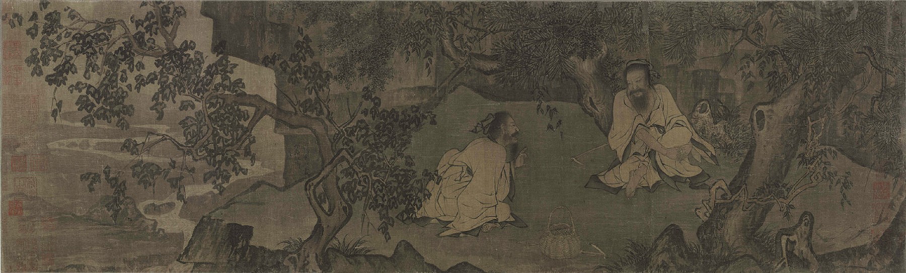 采薇图卷 | 宋代/李唐