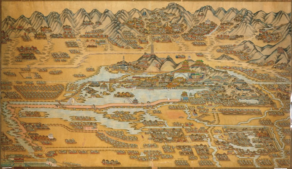 三山五园图 | 清代/佚名