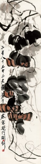 金瓜图轴 | 近现代/齐白石