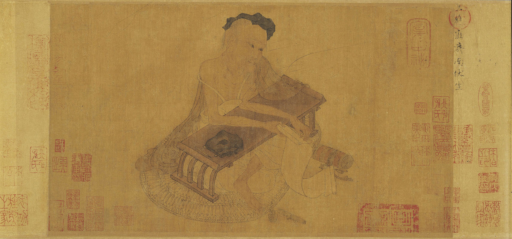 伏生授经图 | 唐代/王维